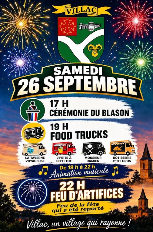 Soirée et feu d’artifice
