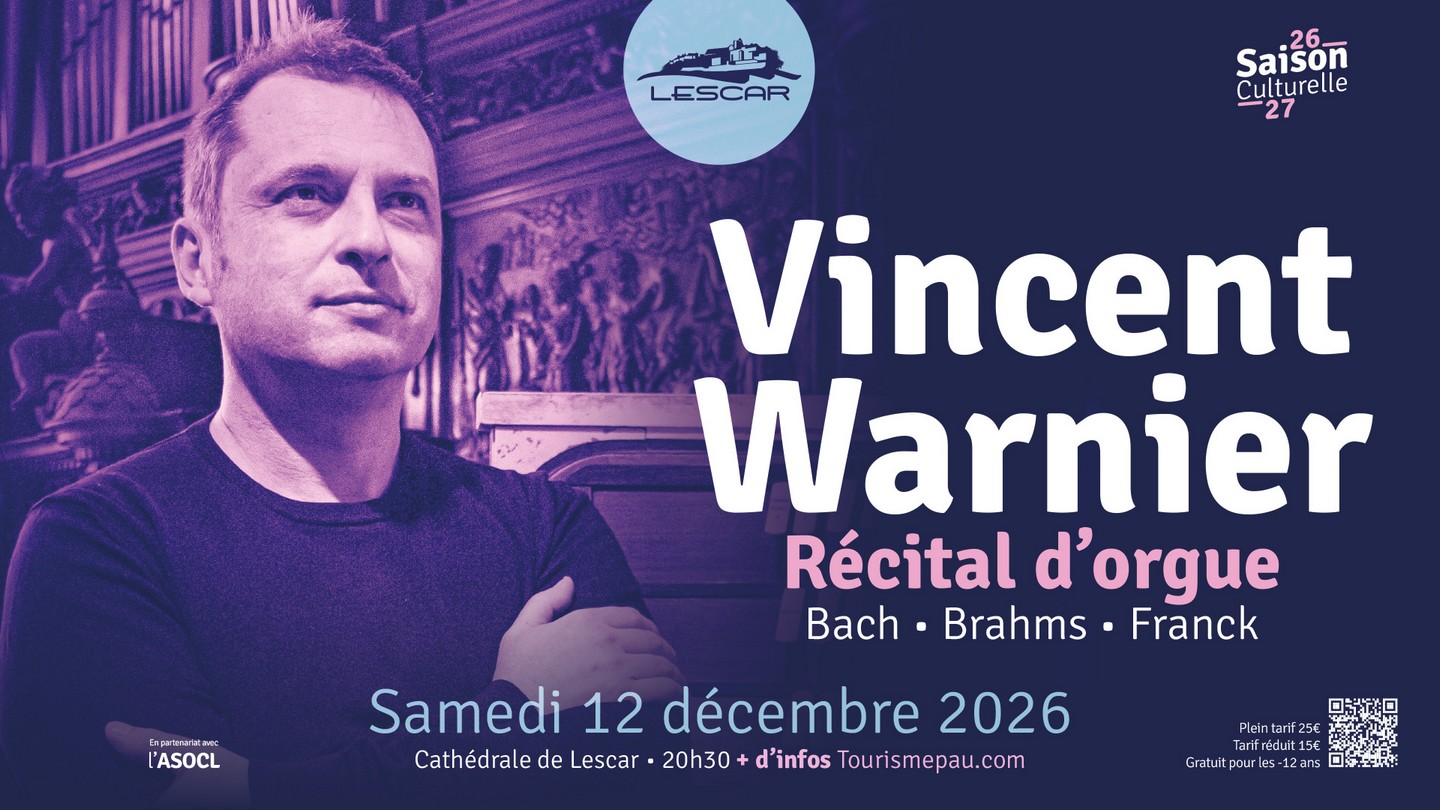 Concert d'Orgue: Vincent Warnier
