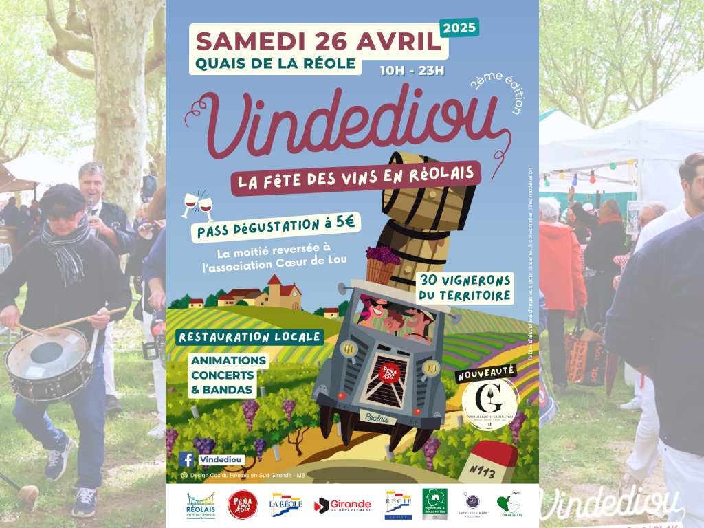 Vindediou : la fête des vins en Réolais