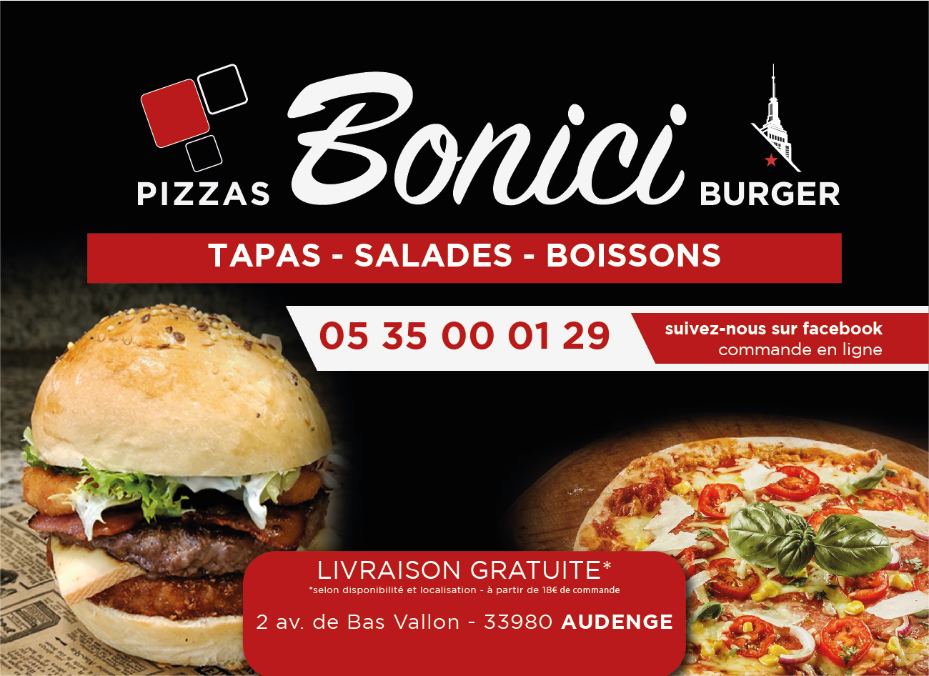 Pizza Bonici Audenge 2022