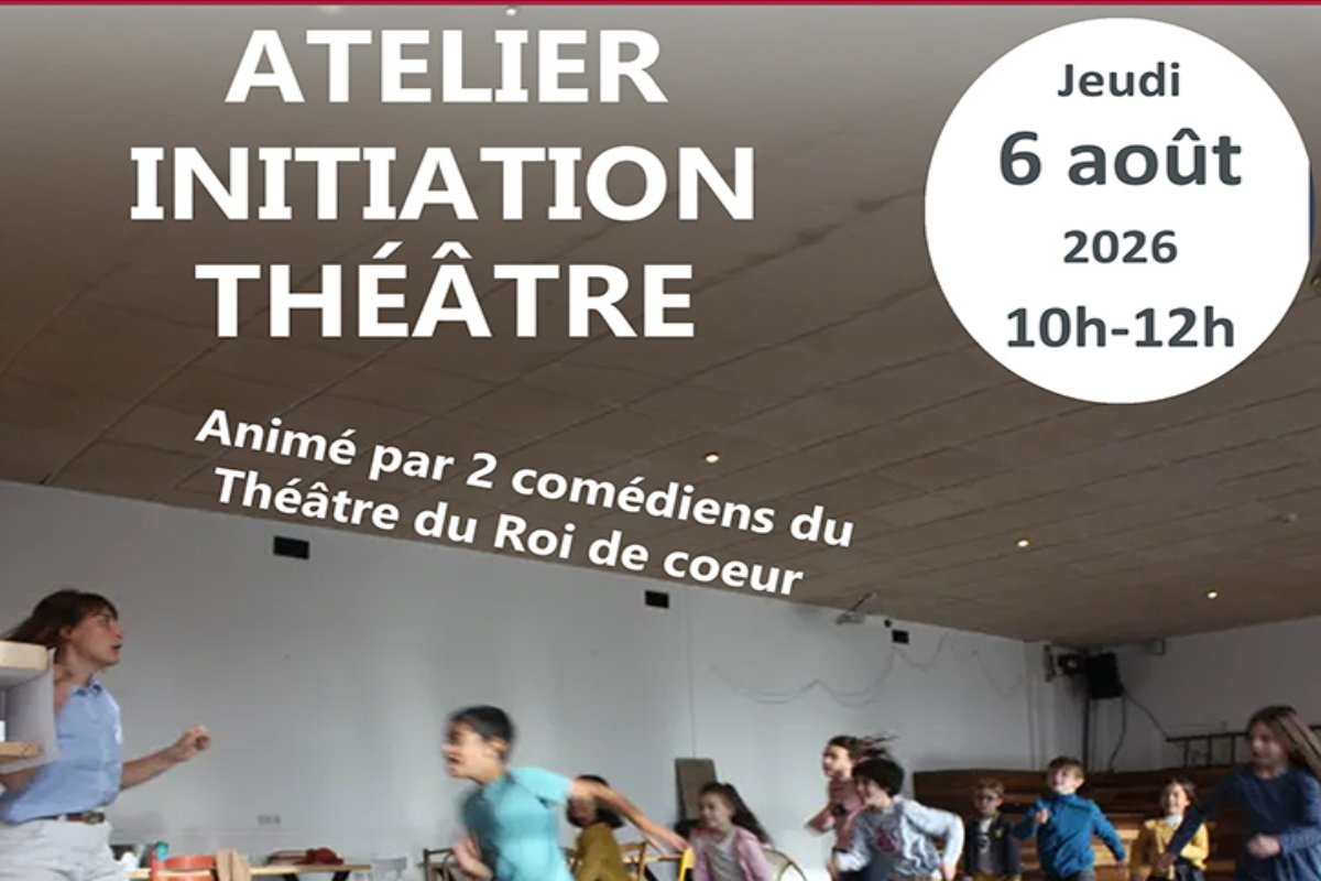 Atelier initiation au théâtre animé par deux c ...