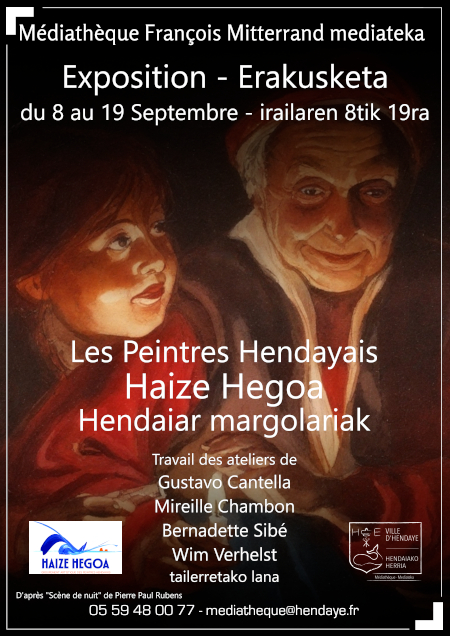 Exposition - D'après "Scène de nuit" de Pierre Paul Rubens